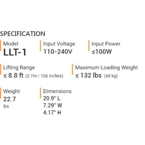 Think Grow Automated Pulley For LED Lamps (LLT 1) TrolMaster