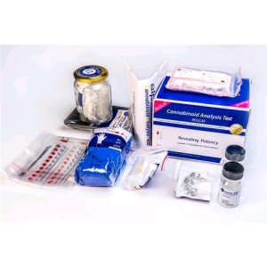Alpha Cat Kit Regular Test Análisis de Cannabinoides 40 Pruebas