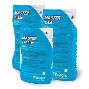 Master 18 18 18+3MGO+S+TE 25 Kg Valagro