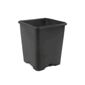 Pot Carré En Plastique 7X7X10 500ml Bamaplast