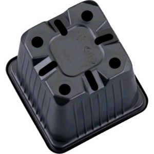 Maceta Cuadrada EN Plástico Termoformado 8X8X8-0.35L Desch