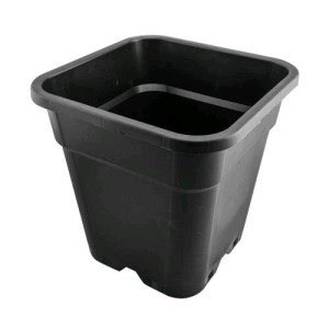 Pot Carré EN Plastique 31x31x31.6-21 l Idrogrow