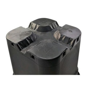 Quadratischer Topf AUS Kunststoff 31x31x31.6-21 l Idrogrow