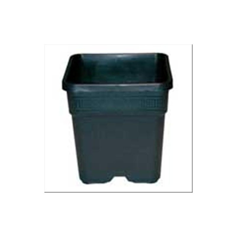 Pot Carré EN Plastique 28.5X28.5X28.4-14 l Plus Résistant P & b