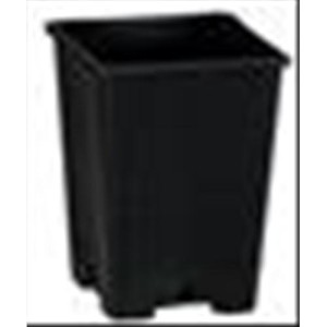 Pot Carré EN Plastique 17.5X17.5X25-6.2L P & b