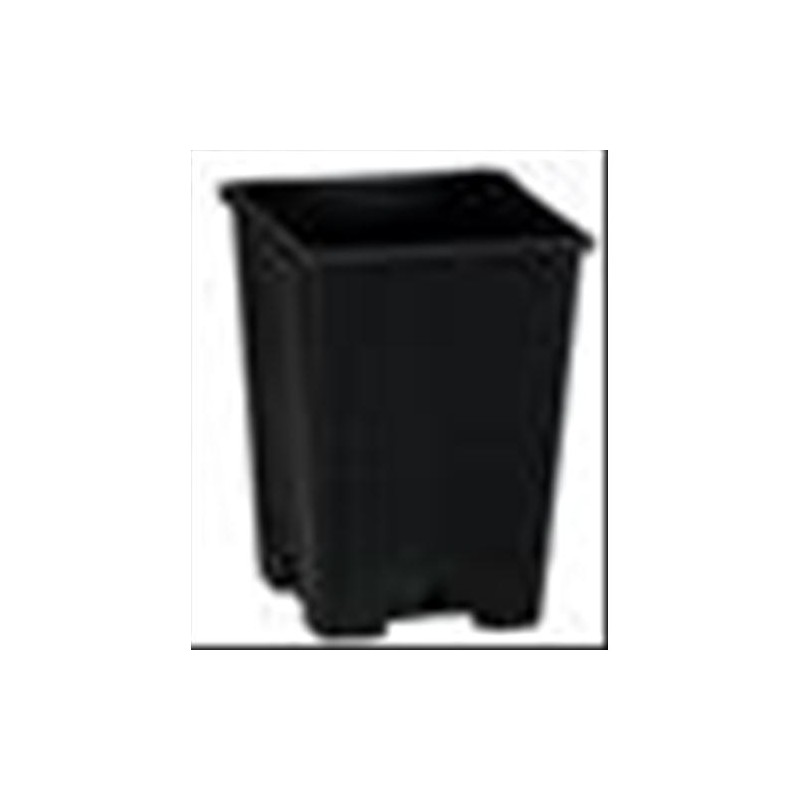 Vaso Quadrato in Plastica 3,4 L 15X15X20 cm P & B