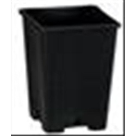 Vaso Quadrato in Plastica 1,4L 10X10X17 cm P & B