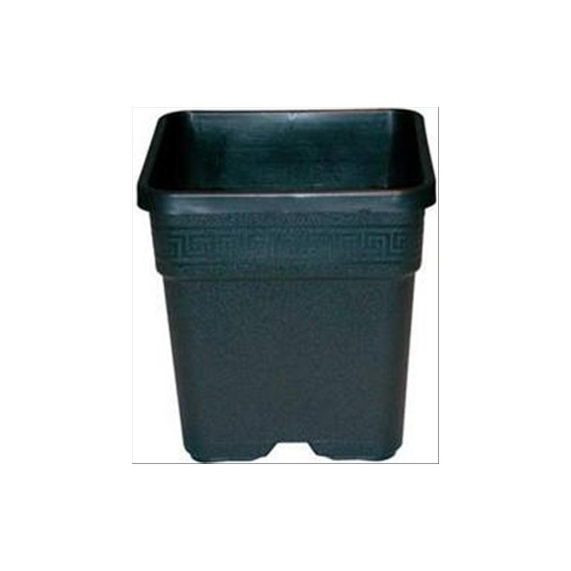 Vaso Quadrato in Plastica 33,5X33,5X33,5 cm 25 L Resistente P & B