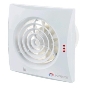 Quiet 100 Ventola da Parete 97 m³/h 25 dBA 7,5 Watt Vents