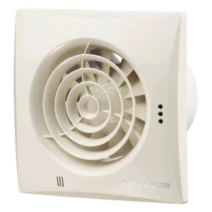 QUIET125 Ventilador de Pared 185m3/h 32 Dba 17W Vents