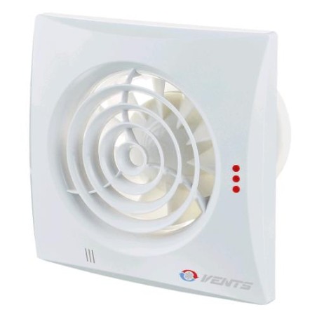 QUIET150 Ventola da Parete 220 315 m³/h da 28 a 33 dBA e 17 a 19 Watt Vents