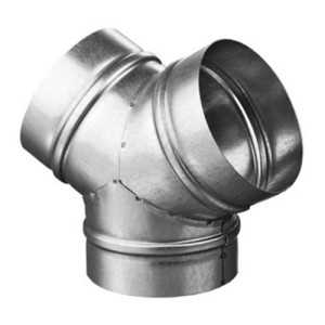 Jonction Y Pour Conduit Ø250 mm Galvanisé Vents