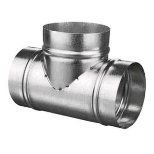 Unión en T para conducto Ø100 mm Vents