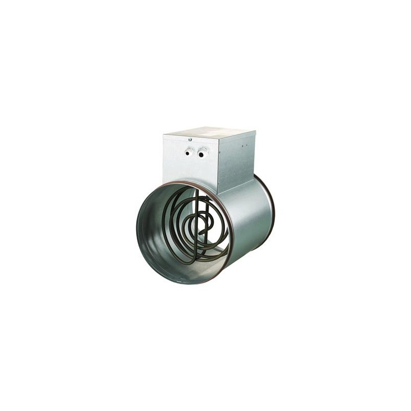 NK100 Duct Air Heater Ø 100 600W Vents