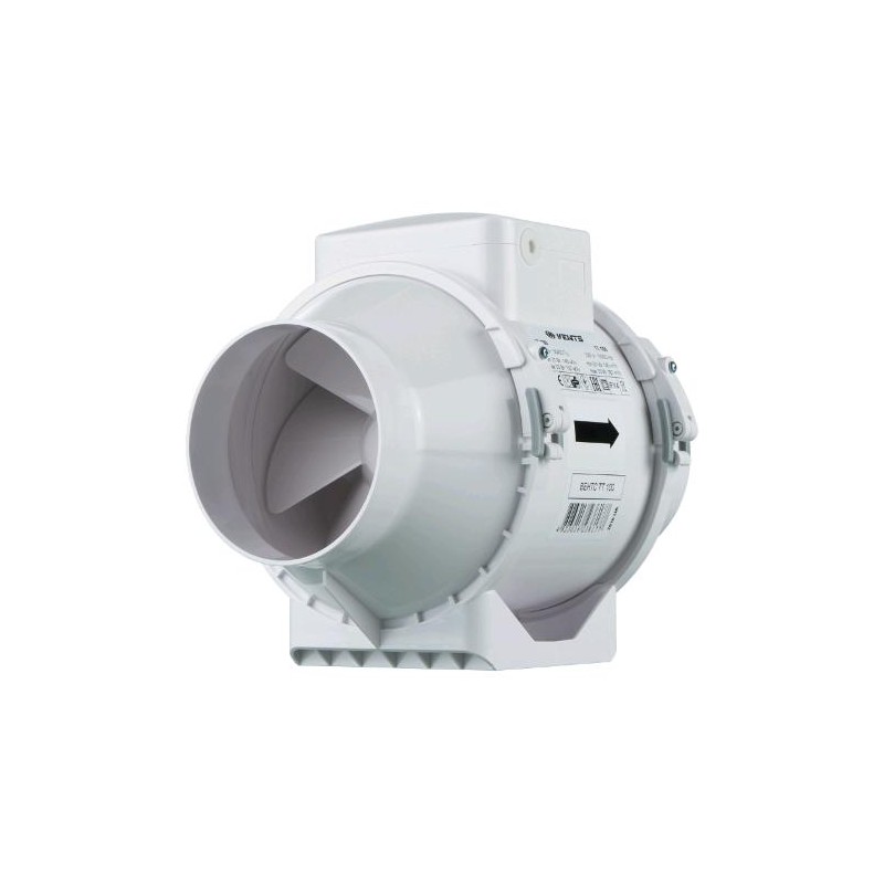 TT125 Extractor 220 280 MC/H 28 37 Dba No Cableado Vents