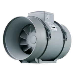 Ttun 250 Pro Extractor 1110 1400 M³/H 44 51 Dba Cableado Schuko + Ctrl Vel + Sensor Vents