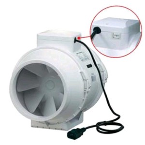 Ttrv 125 Aspiratore 220 280 M³/H 28 37 dBA Cablato Iec R25 Vents