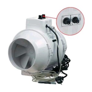 TT150 UN Extractor 405 502 M³/H 33 44 Dba Wired Schuko + Speed Ctrl + Sensor Vents