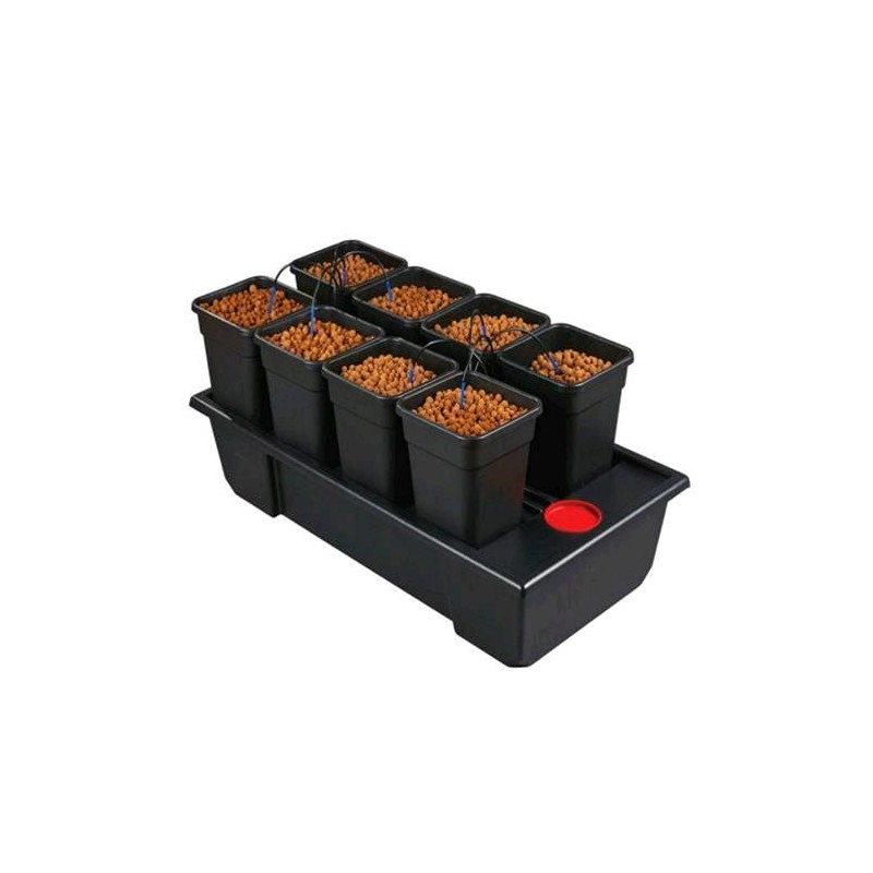 Grow System 8 Small Wide (8X11L) 120X60X20CM Wilma
