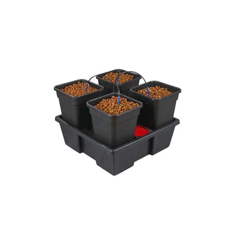 Growsystem 4 Large (4X11L) 75X75X20 cm Wilma