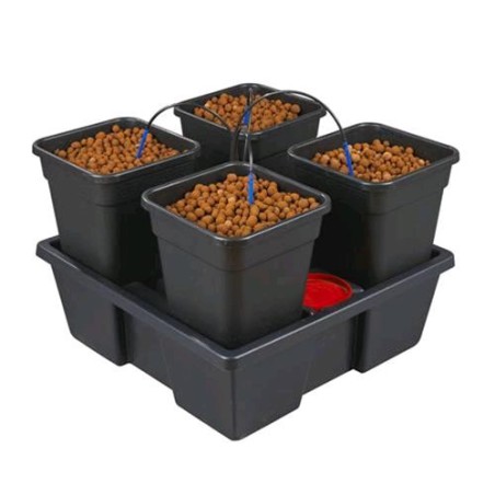 Sistema Idroponico 4 Vasi 11 L 75X75X20 cm Wilma Atami