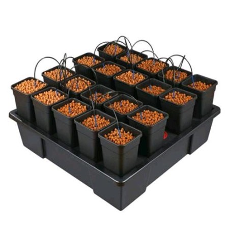 Sistema Idroponico 20 Vasi  6,5 L XXL 150X150X20 cm Wilma Atami