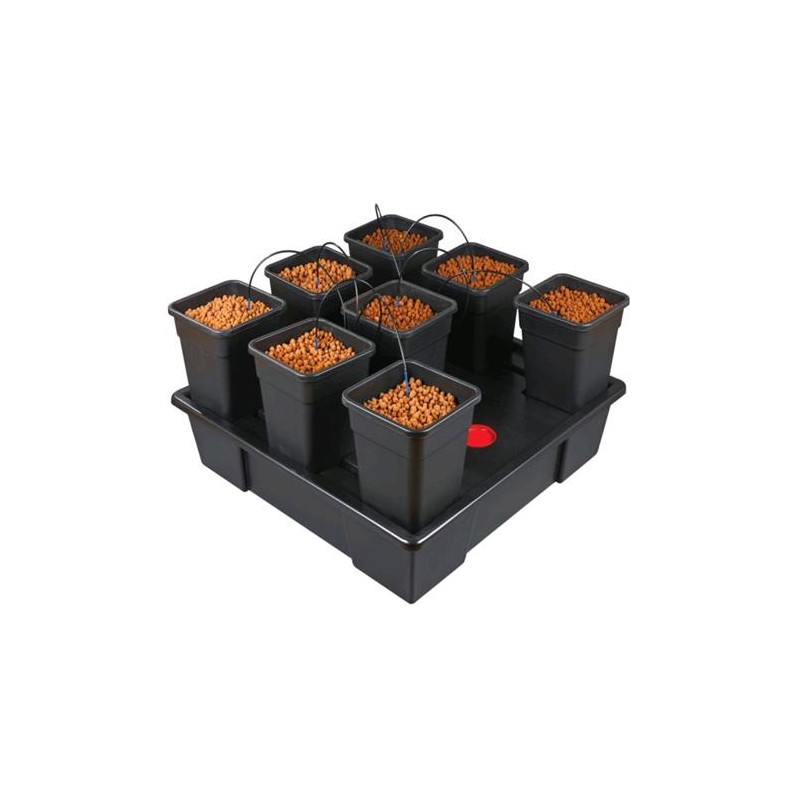 Sistema Idroponico 8 Vasi 18 L XL 115X115X20 cm Wilma Atami