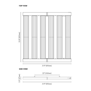 Xtreme LED Mkii Ion 550 W Spectre Réglable Indoor Grow
