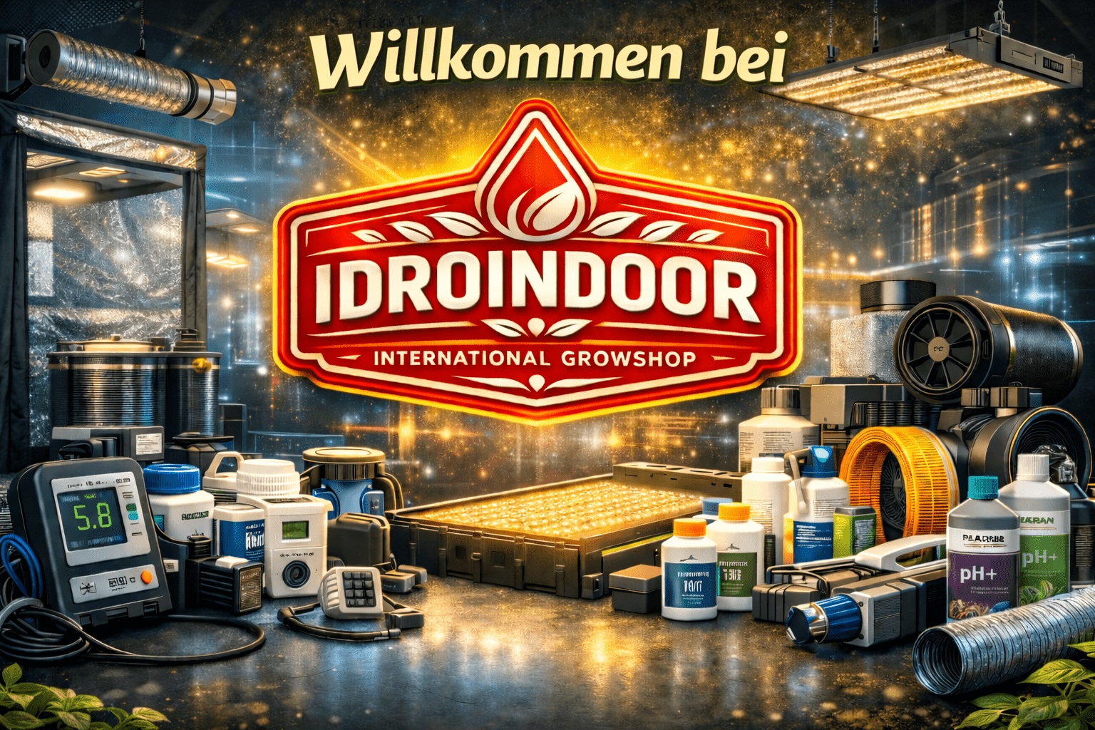 Benvenuti su IdroIndoor Grow Shop Online Europe