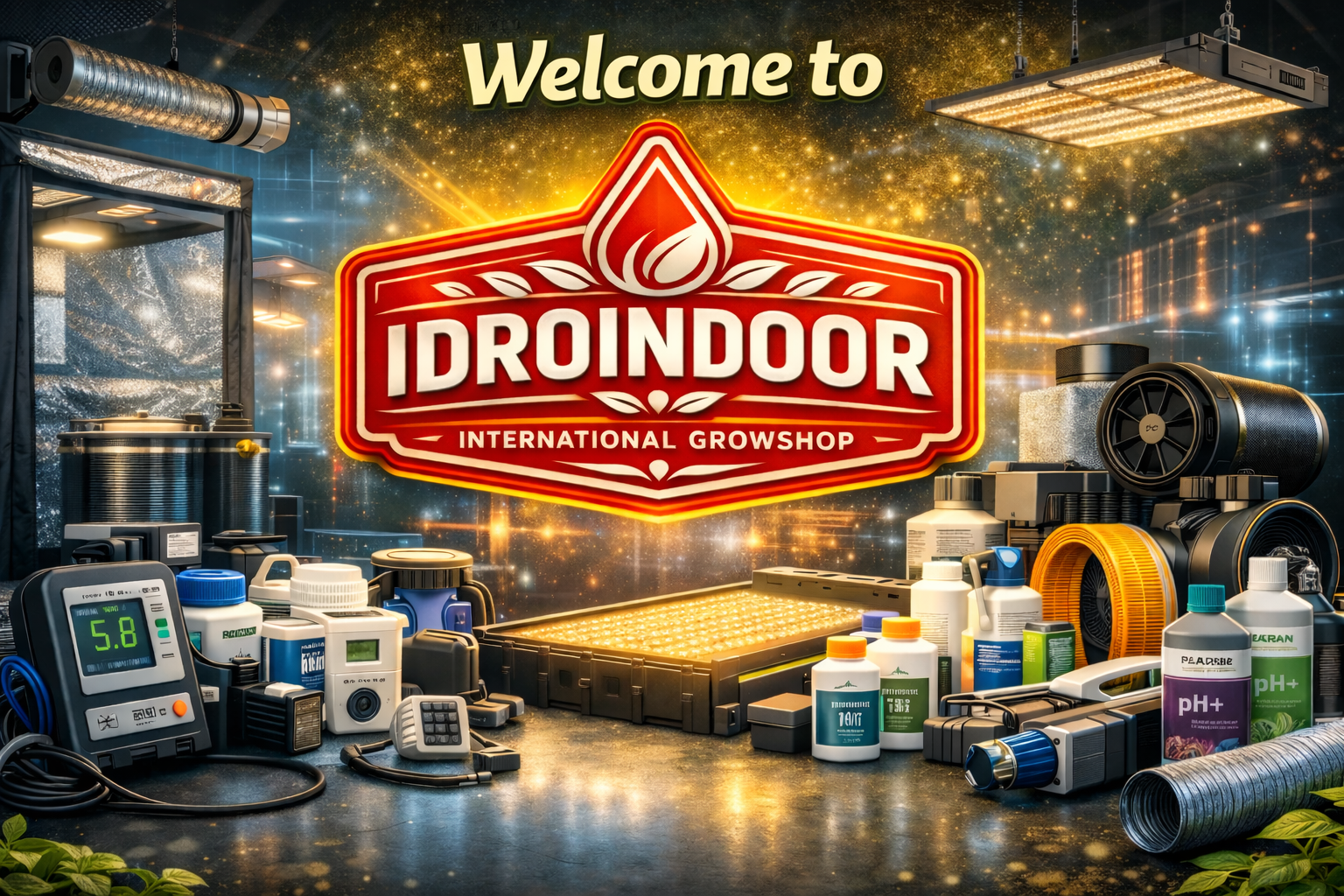 Benvenuti su IdroIndoor Grow Shop Online Europe