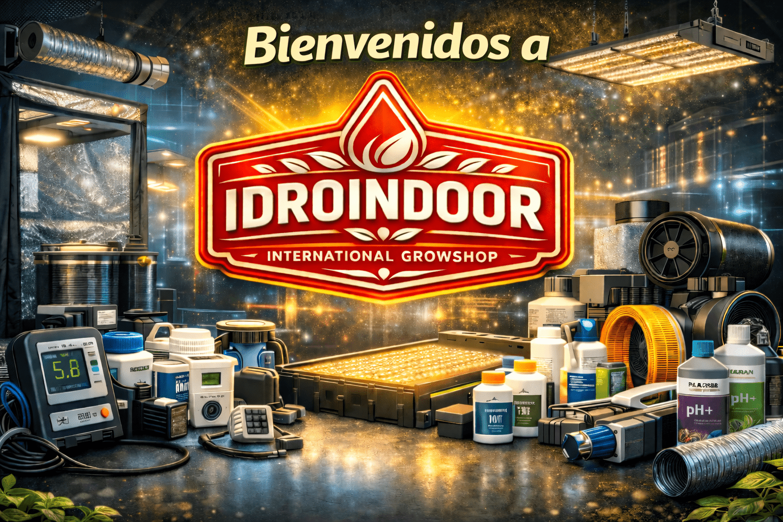 Benvenuti su IdroIndoor Grow Shop Online Europe