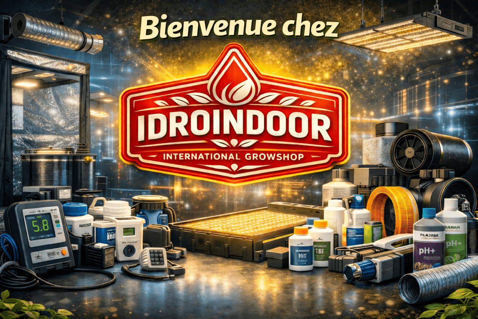 Benvenuti su IdroIndoor Grow Shop Online Europe
