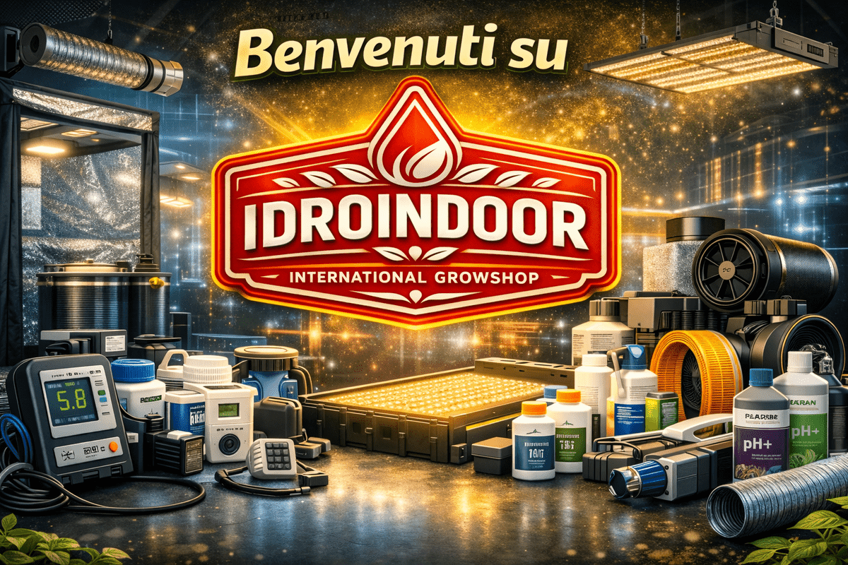Benvenuti su IdroIndoor Grow Shop Online Europe